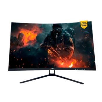 Monitor Gamer 27 Pol. LED, Curvo, Husky Storm, 165 Hz, Full HD, 1ms, HDMI/DisplayPort