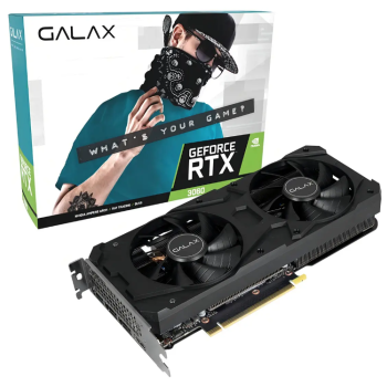 Placa de Vídeo Galax GeForce RTX 3060 12GB GDDR6 OC 1-Click PCIe 4.0