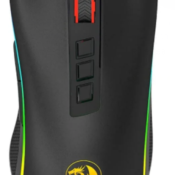 MOUSE GAMER REDRAGON COBRA CHROMA RGB 12400 DPI 8 BOTOES PRETO M711