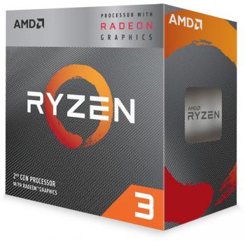 rocessador AMD Ryzen 3 3200G, 3.6GHz (4.0GHz Turbo), 4-Cores 4-Threads, Cooler Wraith Stealth, AM4