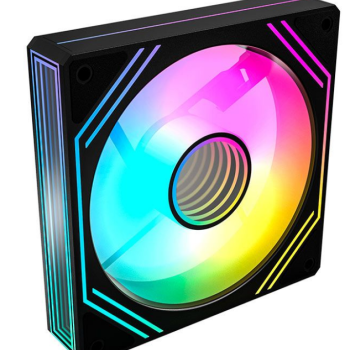 Kit  Fans  Pichau Wave P1, ARGB, 3x120mm + Controladora, Preto, PG-WPRGB-BK01