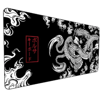 Mouse Pad  ATWE Eletrônicos Chinês 90x40 de borracha e tecido 90x40 40cm