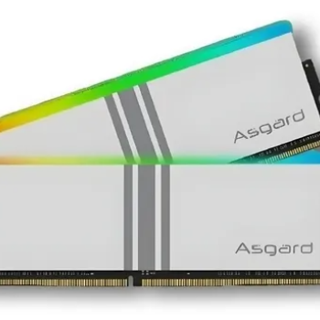 KIT Memória Ram Asgard Valkyrie V5 Rgb 2x8gb 3200mhz Branca