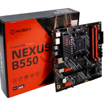 PLACAMAE HUSKY NEXUS B550 M2 NVME DDR4 3200MHZ RYZEN 50003000 MICROATX HDMIDP 64GB DUAL CHANNEL HPM550