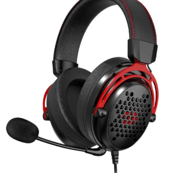 Headset Gamer Redragon Diomedes, Som Surround 7.1, Drivers 53mm, Preto - H388