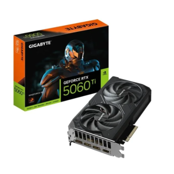 Placa De Vídeo Gigabyte Geforce RTX 5060 Ti Windforce 8GB Gddr7 128 Bits