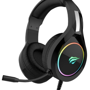 Headset Gamer Havit H2232D, RGB, Drivers 50mm