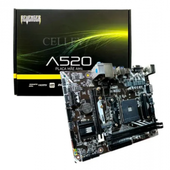 Placa Mãe A520 Revenger Am4 AMD Ryzen 16GB, DDR4