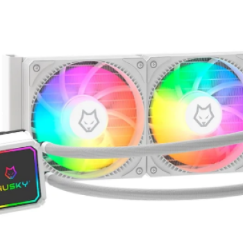 WATER COOLER HUSKY FREEZY ARGB 240MM AMD E INTEL BRANCO HWT200BR