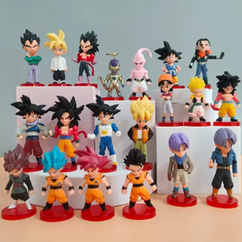 Bonecos de Dragon Ball Saiyan Goku Mini Anime