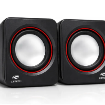 Caixa de Som  MULT 2.0 C3TECH SP-301BK PT