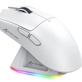 MOUSE ATTACK SHARRK BRANCO