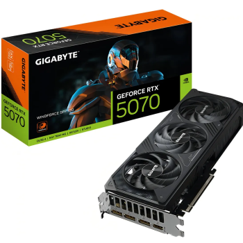 Placa De Vídeo Gigabyte Rtx 5070 Windforce Sff 12gb