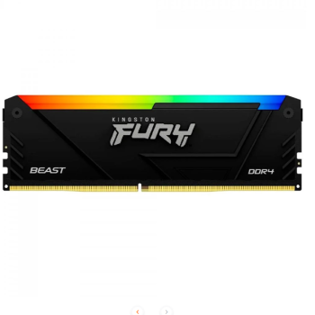 Memória RAM Kingston Fury Beast, RGB, 16GB 3200MHz, DDR4, CL16