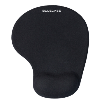 MOUSEPAD ERGONOMICO PRETO BP11B BLUECASE - APOIO EM GEL / 24X21,5 CM