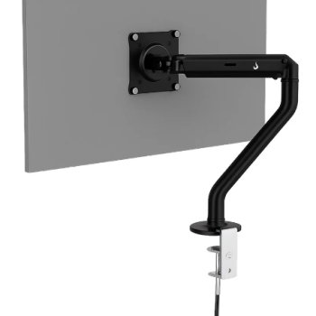 SUPORTE DE MESA ARTICULADO PARA MONITOR DE 15 A 34 IRON LIFT RISE MODE AJUSTE DE ALTURA PISTAO A GAS VESA PRETO RM