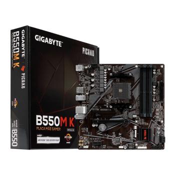 Placa Mae Pichau B550M K, DDR4, Socket AMD AM4, M-ATX, Chipset AMD B550, B550M-K-1P