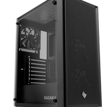 Gabinete Gamer Pichau Kazan 2, Mid-Tower, Lateral de Vidro, PG-KZN2-BL01 Semi-novo