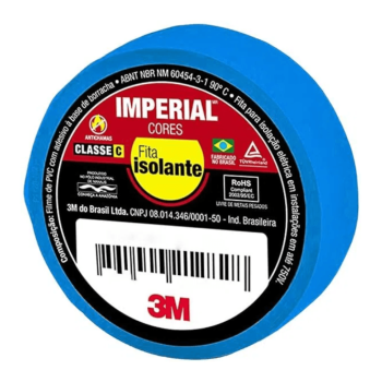 Fita Isolante Imperial Azul 18Mm X 20M Hb004297998 3M