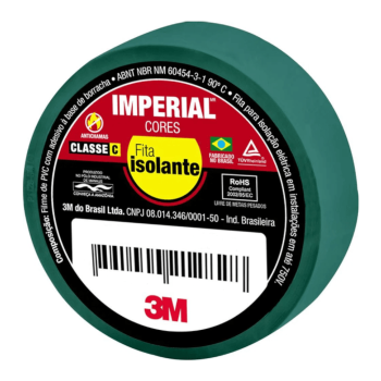 Fita Isolante Imperial Verde 18Mm X 20M Hb004298079 3M