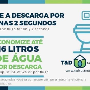 TD ADESIVOS - APERTE A DESCARGA POR APENAS 2 SEGUNDOS VÁLVULA