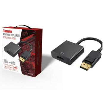 ADAPTADOR CONVERSOR CABO DISPLAYPORT DP X HDMI TOMATE MTV 602