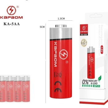 PILHA AA KIT 4 1.5V KAPBOM KA-5AA