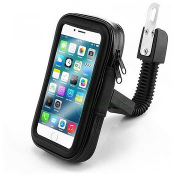 SUPORTE CELULAR BIKE MOTO COM ZIPER 6.7 TOMATE MTG 016A