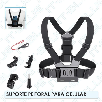 SUPORTE CELULAR PEITORAL IT BLUE LE 3631