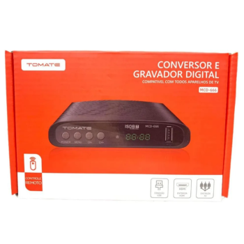 CONVERSOR DIGITAL TV TOMATE C CONTROLE MCD 666
