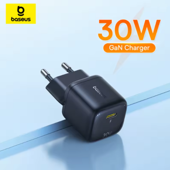 CARREGADOR FONTE USB PD 5V 9V USB C 30W BASEUS E0123101