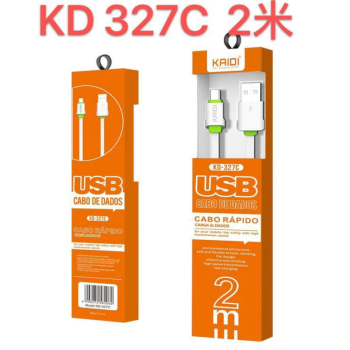 CABO DADOS TIPO C 2M 2.4A KAIDI KD-327C