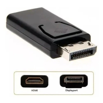 ADAPTADOR CONECTOR DISPLAY PORT DP X HDMI 4K KNUP KP-5043