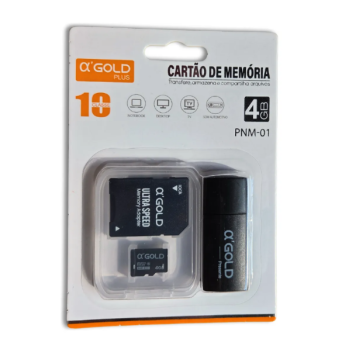 CARTAO DE MEMORIA 04 GB AGOLD PNM-01