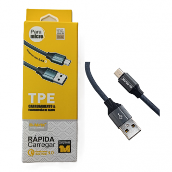 CABO DADOS V8 2.4A REFORC REVEST BMAX BM8625