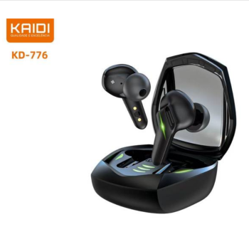 FONE DE OUVIDO IN EAR SEM FIO BLUETOOTH TWS BT 5.4 GAMER CARREGA USB C KAIDI KD-776