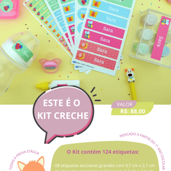 KIT CRECHE - ILUSTRADO