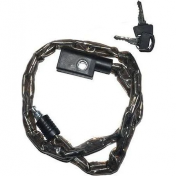 CADEADO CORRENTE 80CM  CHAVE PTO