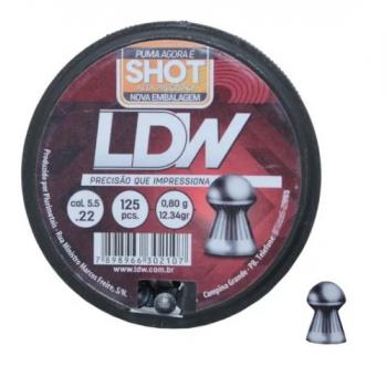 *CHUMBINHO ESPING 5,5MM DIABOLO C/125 SHOT LDW(E) -  REF 309