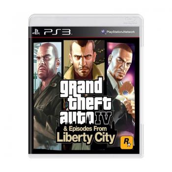 GRAND THEFT AUTO IV & EPISODES FROM LIBERTY CITY - PS3 (SN)