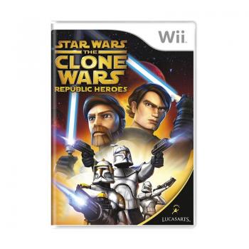 Star Wars: The Clone Wars - Republic Heroes - WII (SN)