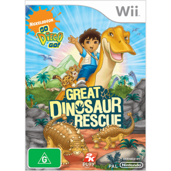 Go, Diego, Go!: Great Dinosaur Rescue - WII (SN)