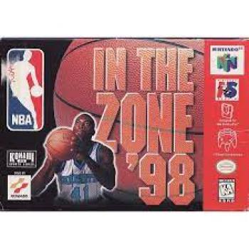 NBA: In The Zone 98 (loose) - N64 (SN)