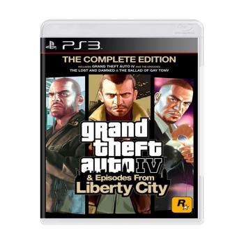 GTA: Grand Theft Auto IV & Episodes From Liberty City - PS3 (SN)