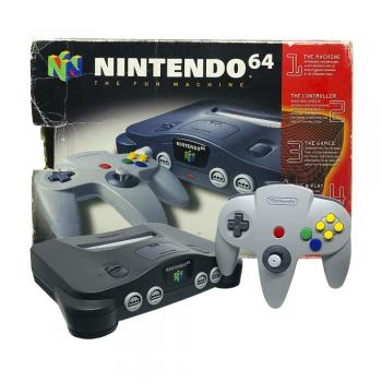 Console: NIntendo 64 (sem caixa) - N64 (SN)