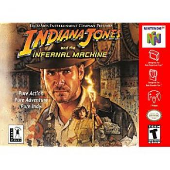 Indiana Jones And The Infernal Machine (Loose) - N64 (SN)