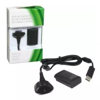 Kit de Carregamento Play & Charge (bateria + cabo) - X360 (N)