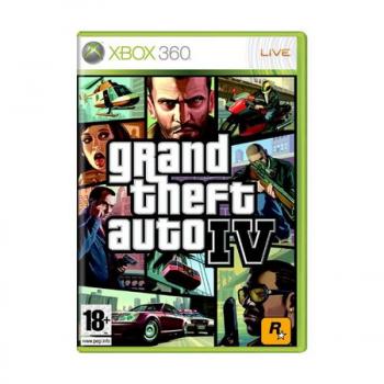 GTA: Grand Theft Auto IV - X360 (SN)