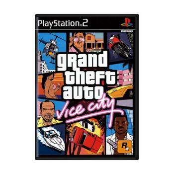 GTA: Grand Theft Auto: Vice City - PS2 (SN)