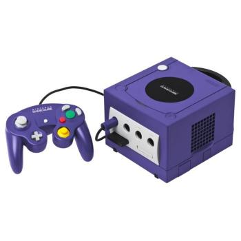 Console: Nintendo GameCube Roxo (com caixa) - GAMECUBE (SN)